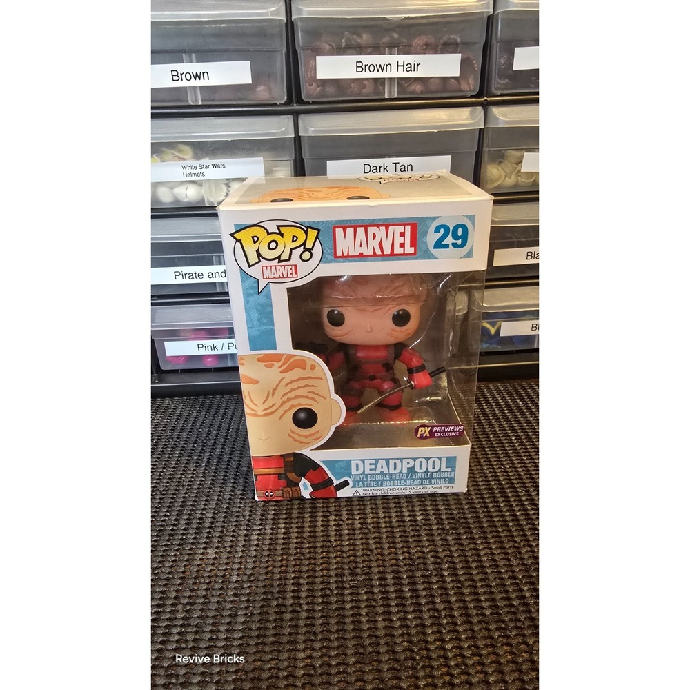 Funko Pop! Vinyl Marvel - Deadpool Unmasked - Diamond Comics Exclusive Brand New